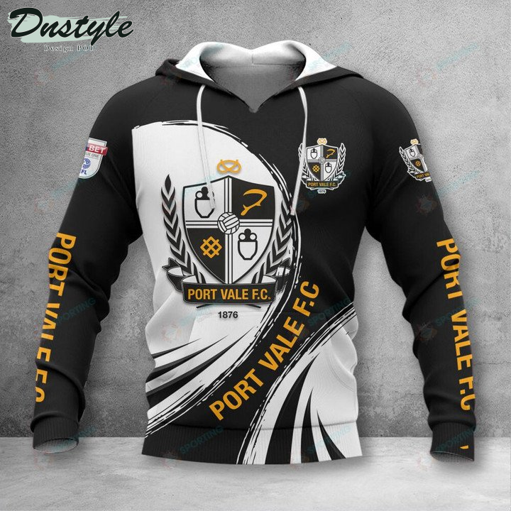 Port Vale 3d Print Hoodie Tshirt