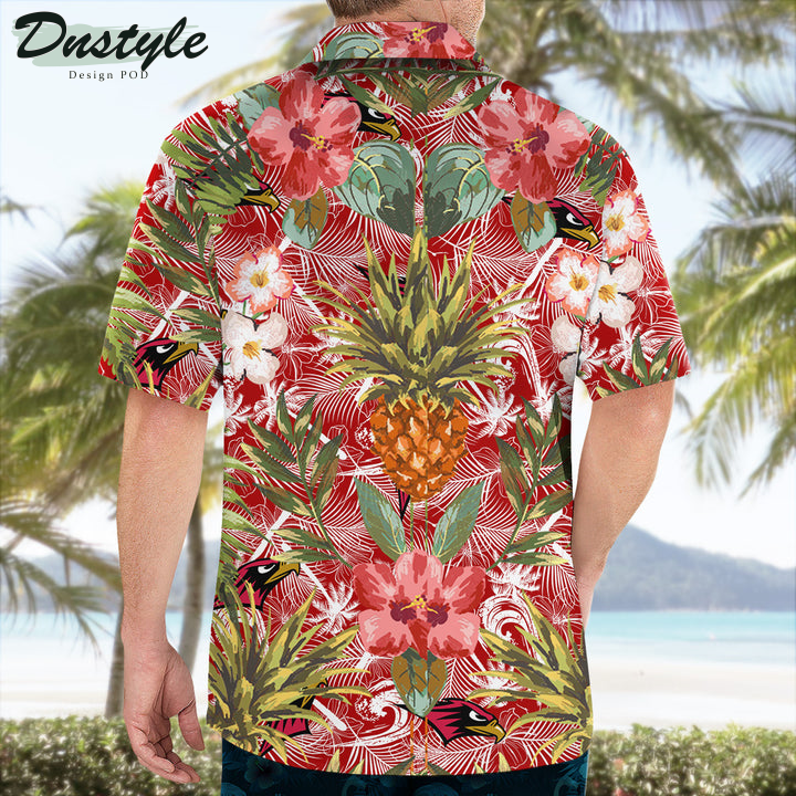 Seattle Redhawks Pineapple Tropical Hawaiian Shirt
