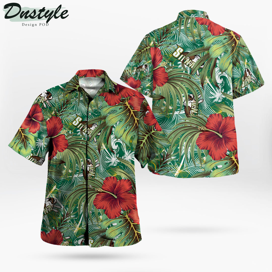 Siena Saints Hibiscus Tropical Hawaii Shirt