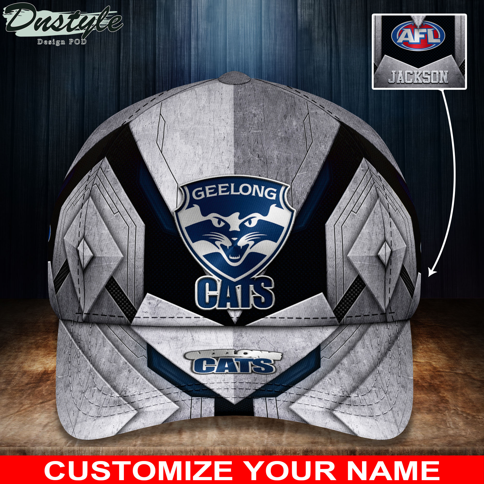 Geelong Cats AFL Personalized 2022 Cap