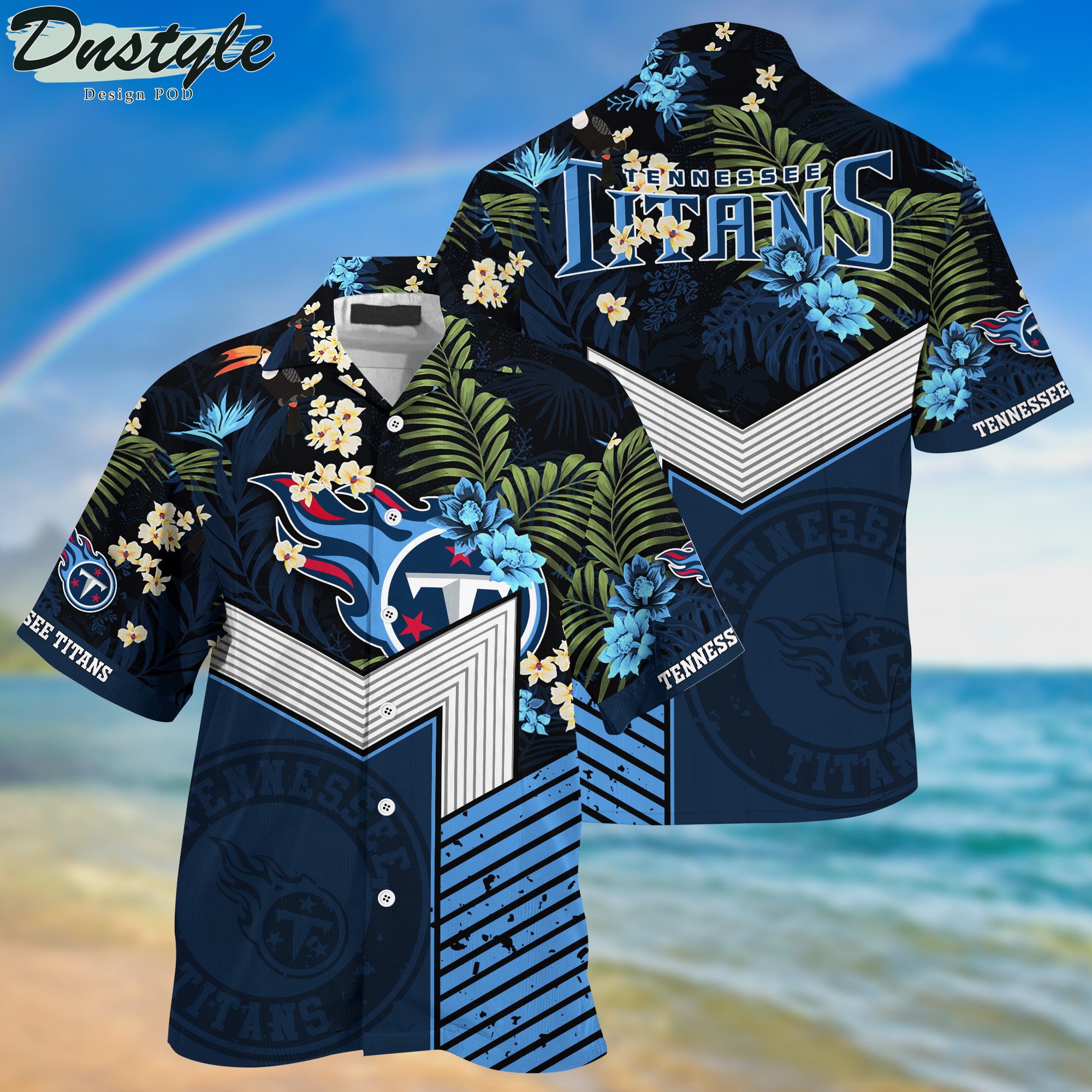 Tennessee Titans Hawaii Shirt And Shorts New Collection