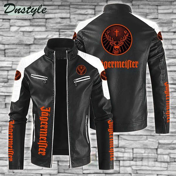 Jagermeister Sport Leather Jacket