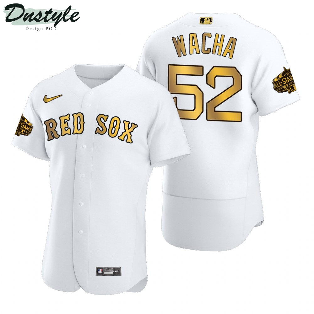 Boston Red Sox Michael Wacha White 2022 MLB All-Star Game Main Logo Jersey