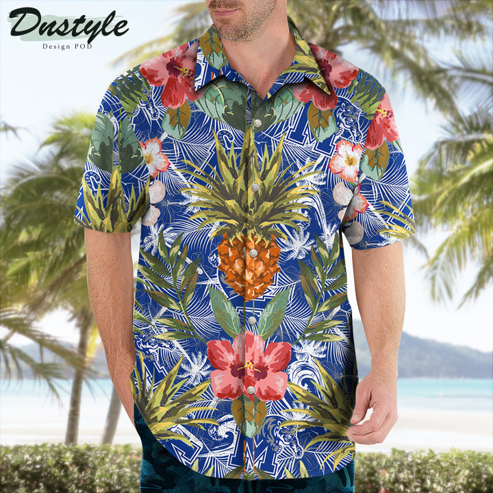 Memphis Tigers Pineapple Tropical Hawaiian Shirt