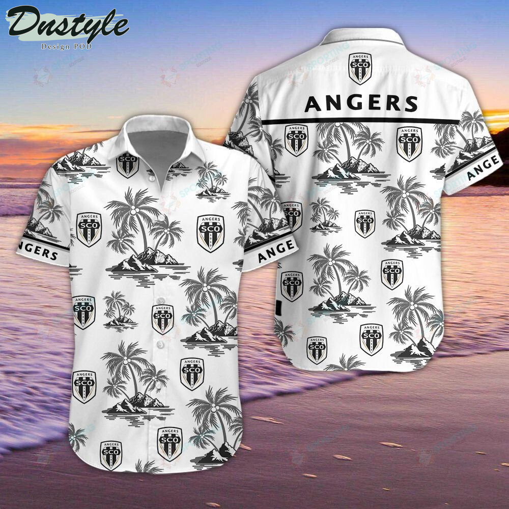 Angers SCO Hawaiian Shirt