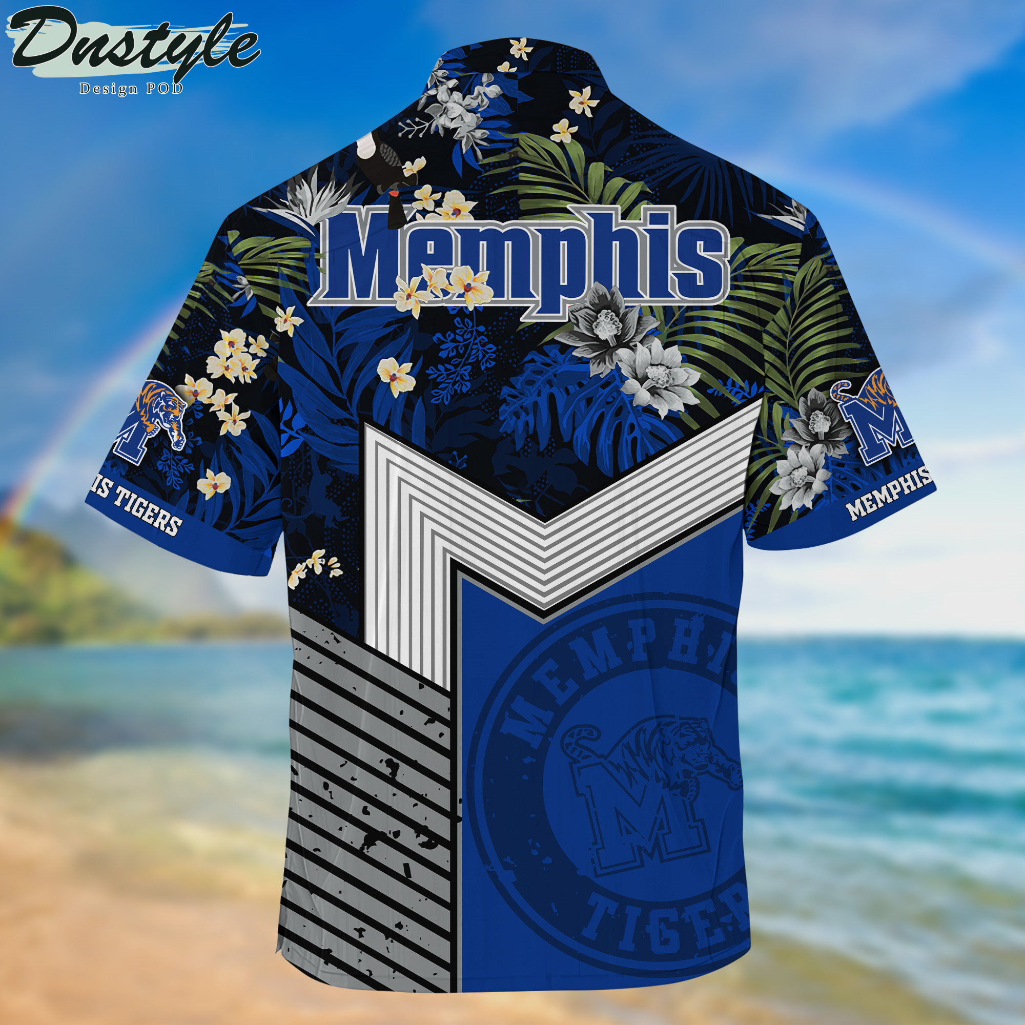 Memphis Tigers Tropical New Collection Hawaii Shirt And Shorts