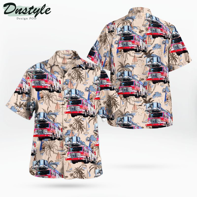 Carlisle Fire & Rescue Services Hawaiian Shirt