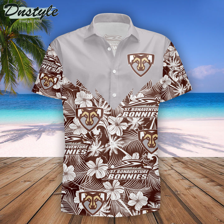 St. Bonaventure Bonnies Tropical NCAA Hawaii Shirt