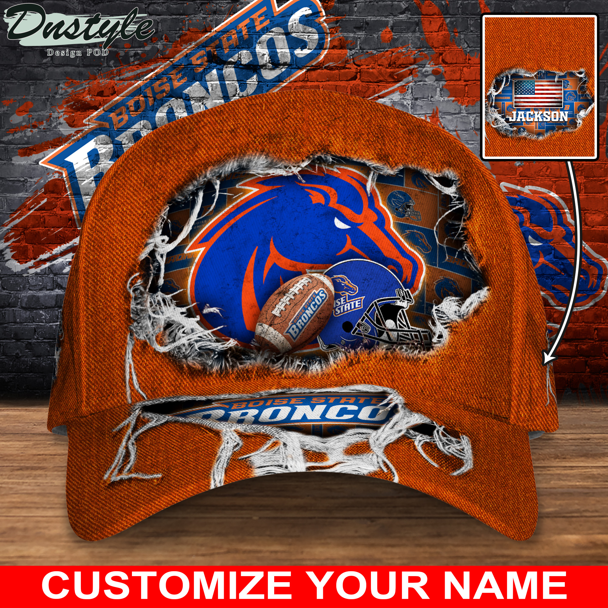 Boise State Broncos NCAA Trending 2022 Personalize Cap