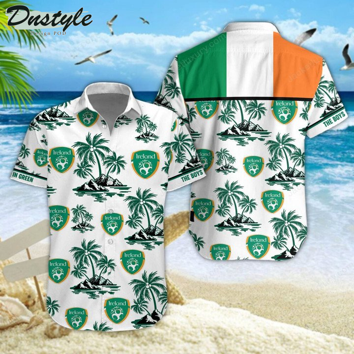 Republic of Ireland national football team hawaiian shirt