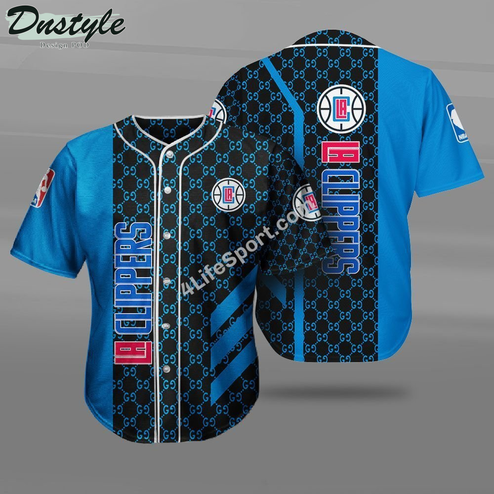 Los Angeles Clippers Gucci Baseball Jersey