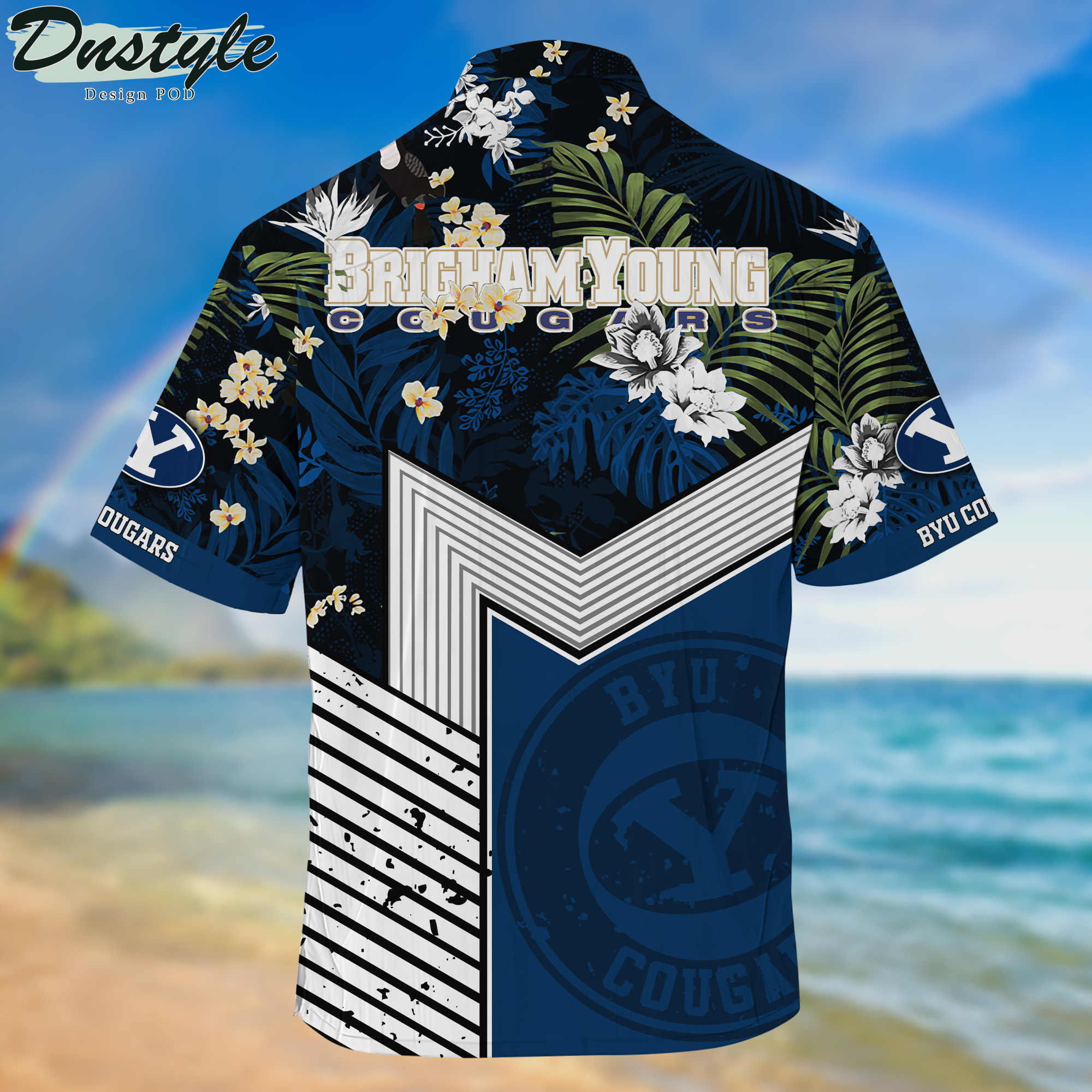BYU Cougars Hawaii Shirt And Shorts New Collection