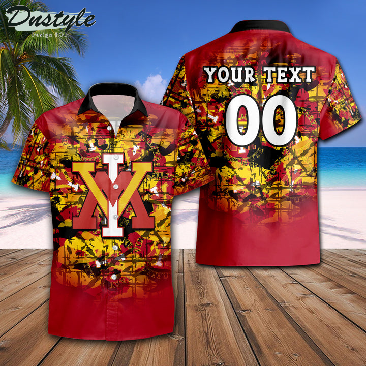 Personalized VMI Keydets Camouflage Vintage NCAA Hawaii Shirt