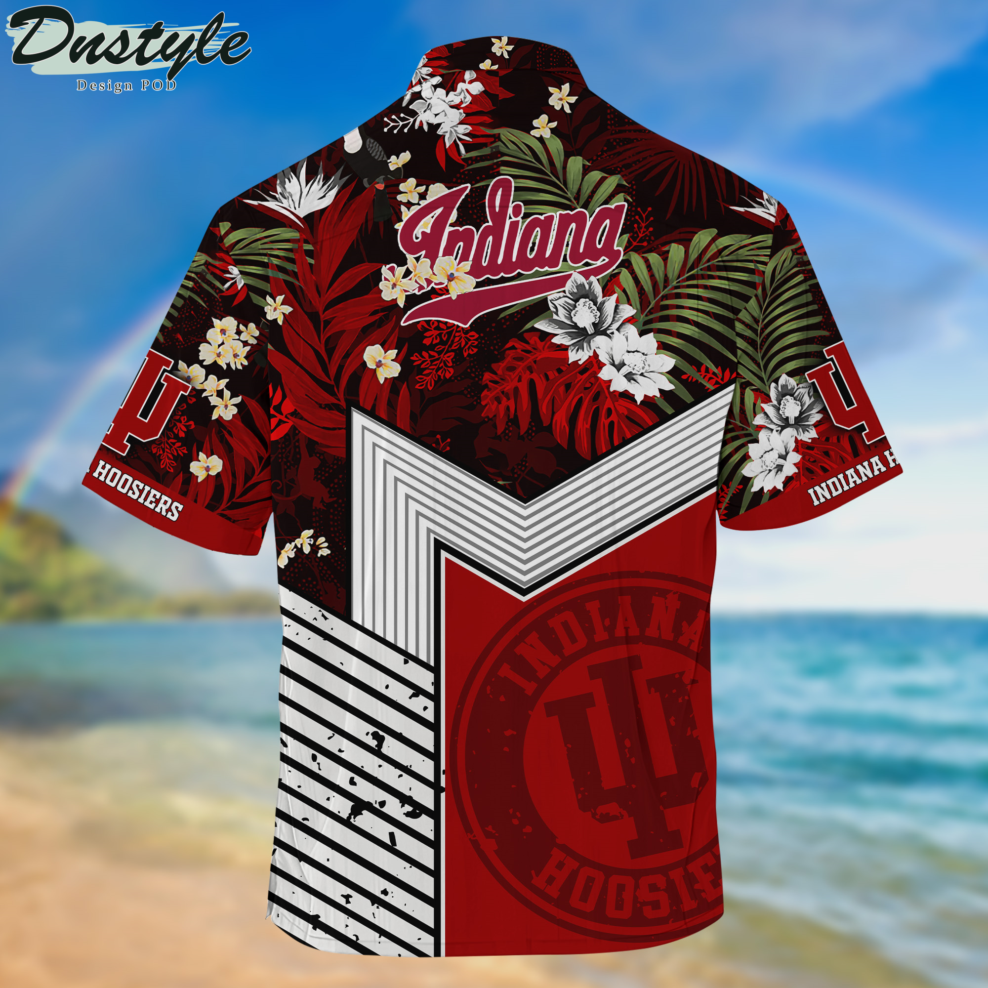 Indiana Hoosiers Hawaii Shirt And Shorts New Collection