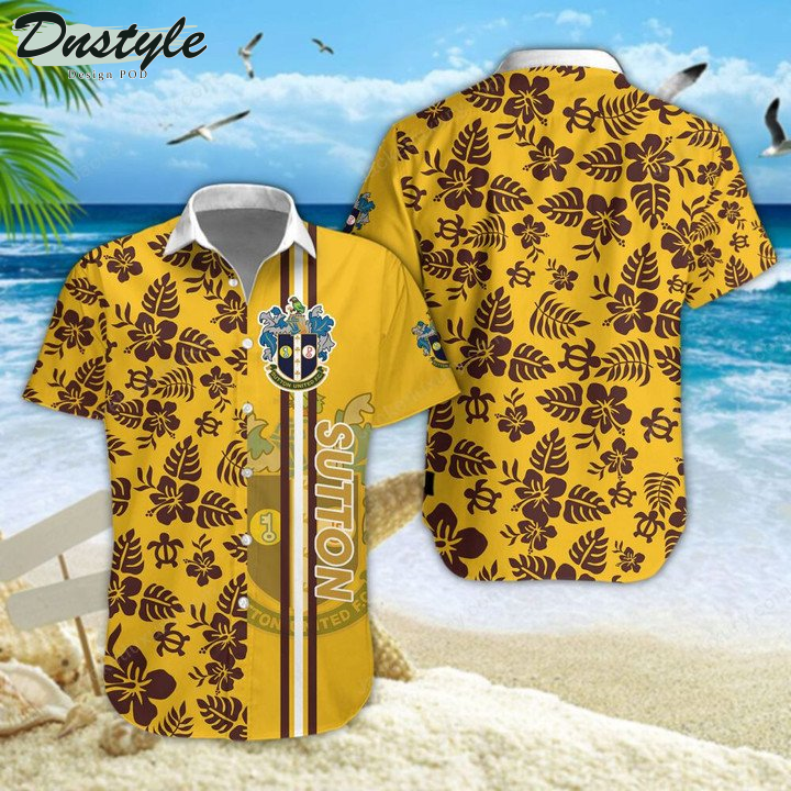 Sutton United Hawaiian Shirt