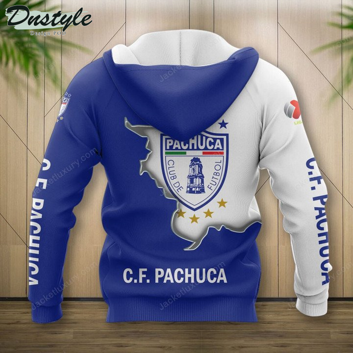 C.F. Pachuca 3d Hoodie
