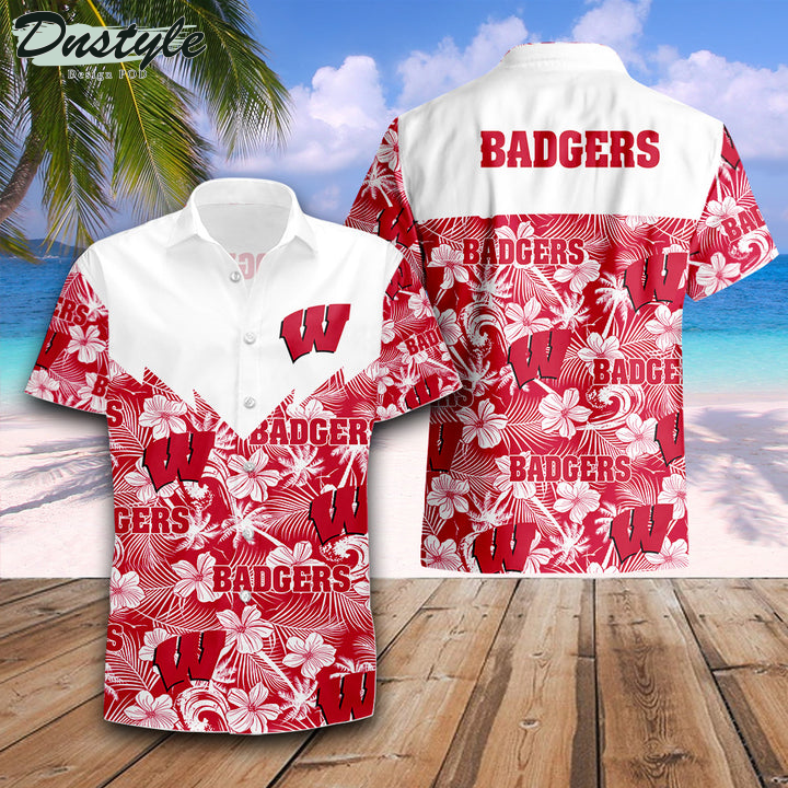 Wisconsin Badgers NCAA Hawaiian Shirt