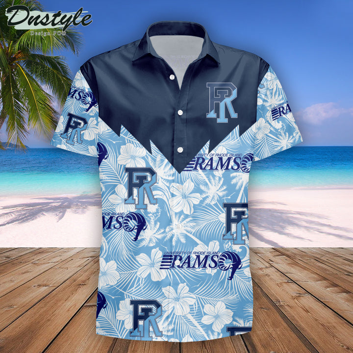 Rhode Island Rams Tropical NCAA Hawaii Shirt