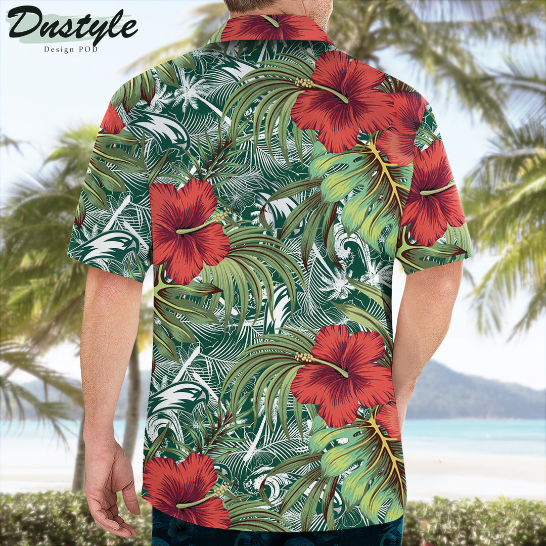 Wagner Seahawks Hibiscus Tropical Hawaii Shirt