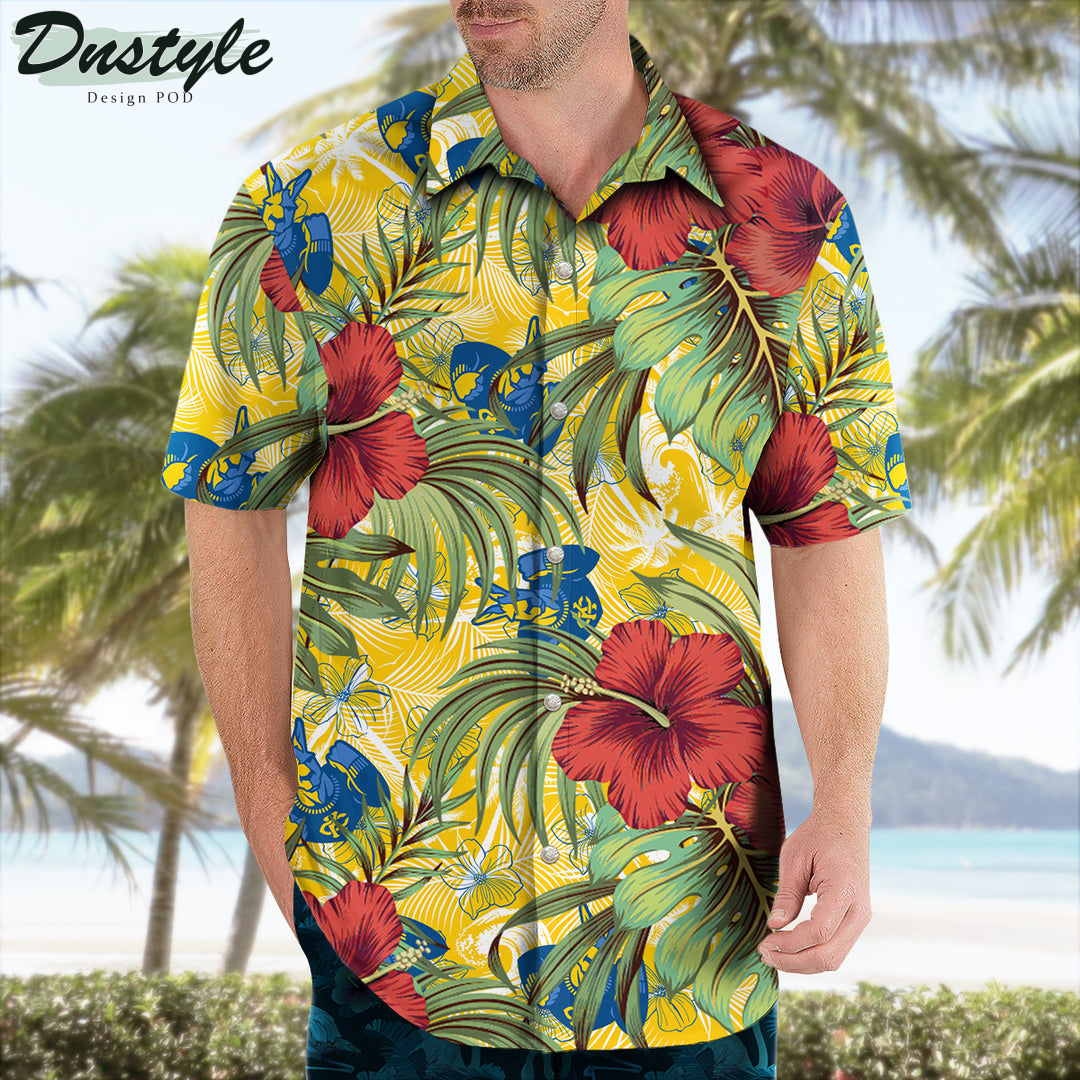 Umkc Kangaroos Hibiscus Tropical Hawaii Shirt