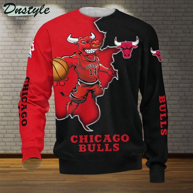 Chicago Bulls NBA 3d Hoodie