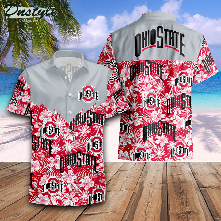Ohio State Buckeyes Tropical NCAA Hawaii Shirt