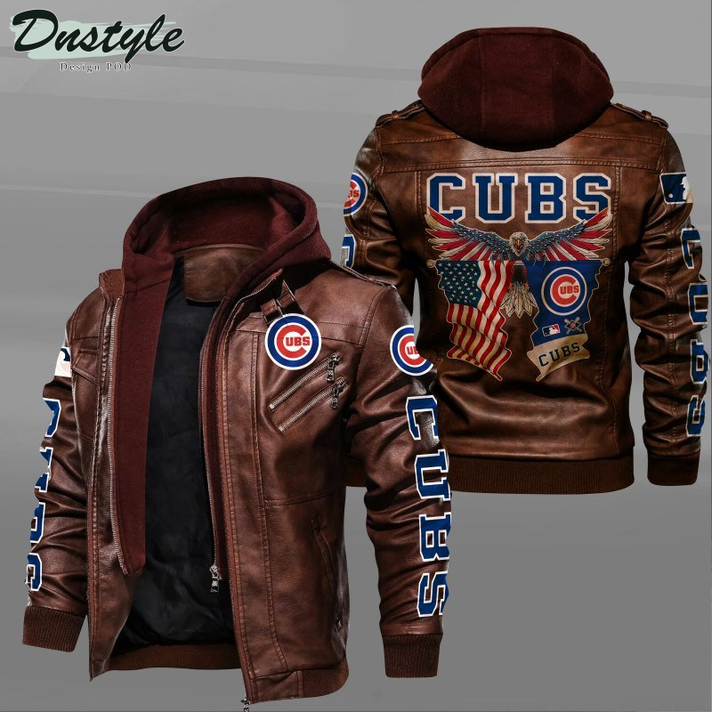 Chicago Cubs American Eagle Leather Jacket