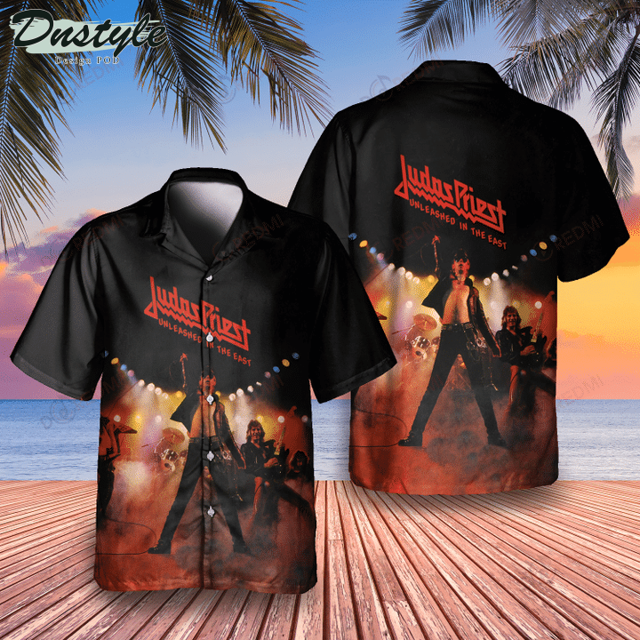 Judas Priest Unleashed In The East Hawaiian Shirt