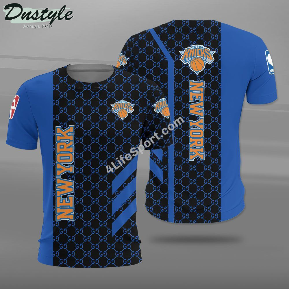 New York Knicks 3D Printed Gucci Hoodie Tshirt