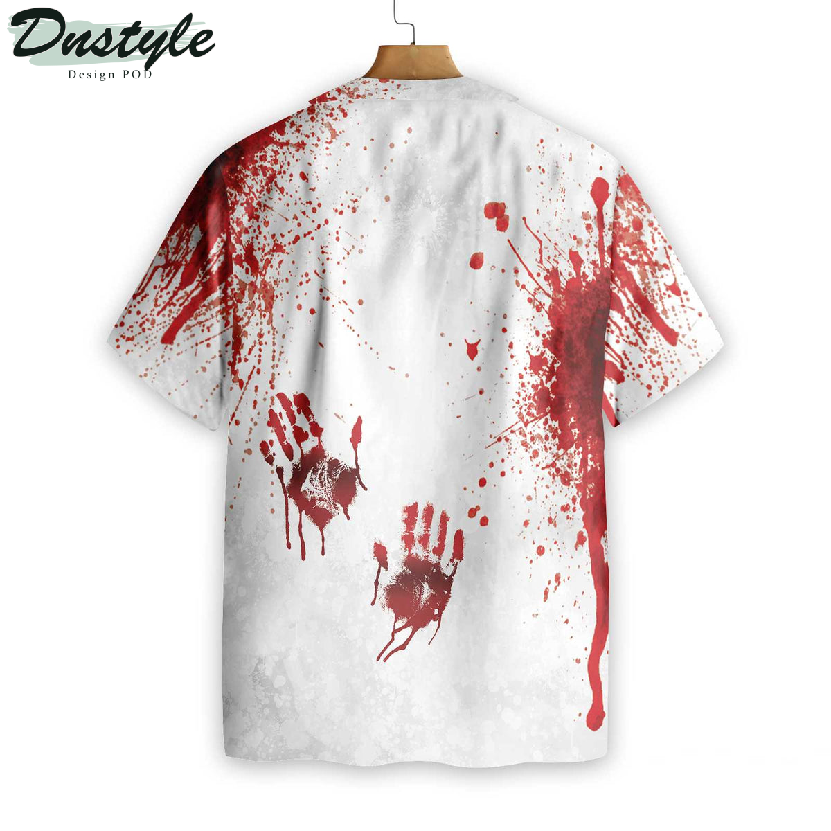 Halloween Blood Splatter Horror Hawaiian Shirt