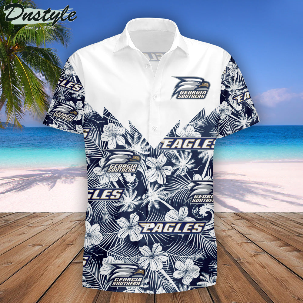 Georgia Southern Eagles Tropical Seamless NCAA Hawaii Shirt