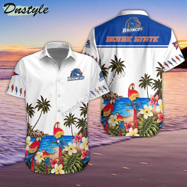 Boise State Broncos Tropical Hawaiian Shirt