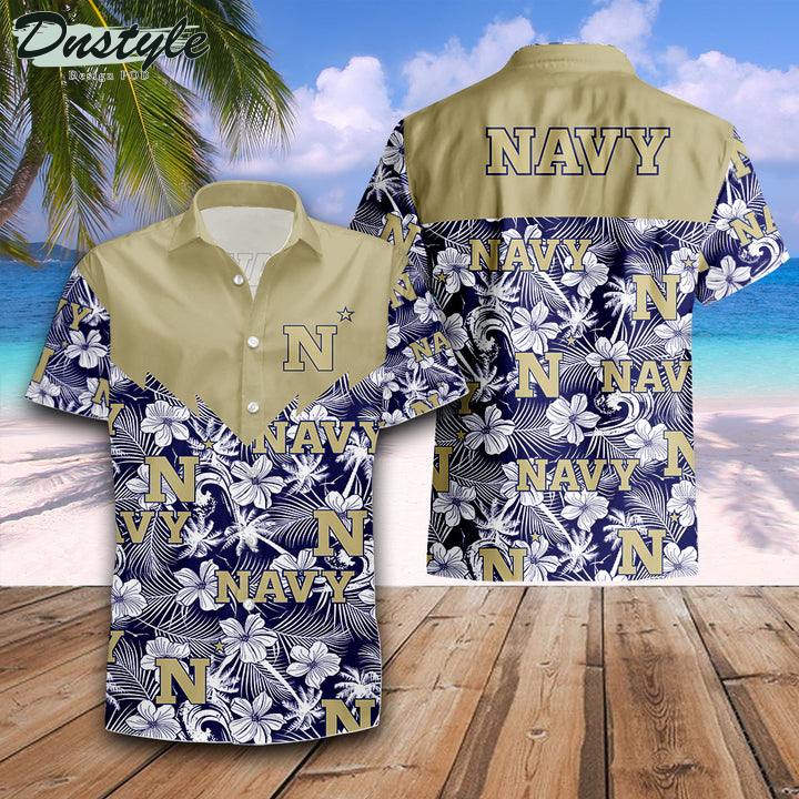Navy Midshipmen NCAA Hawaiian Shirt