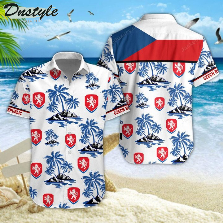 Czech Republic national football team hawaiian shirt