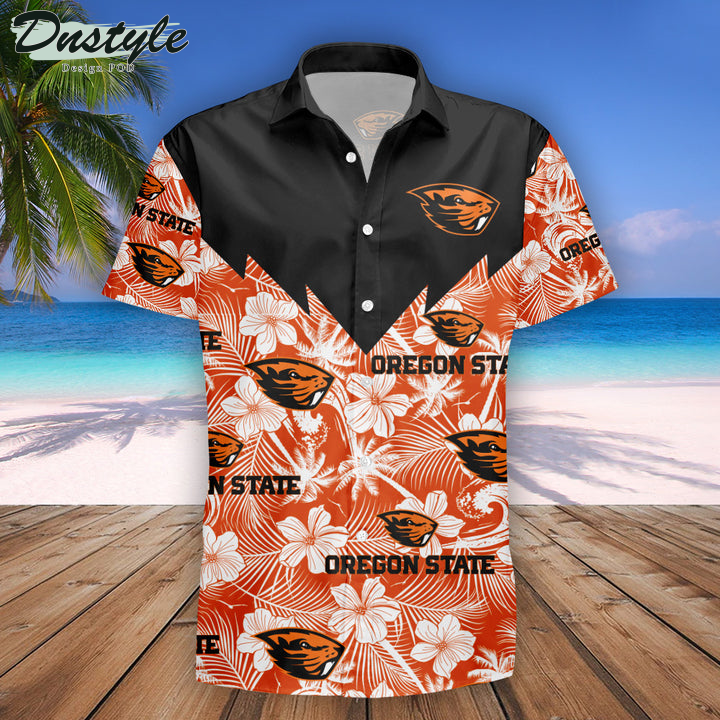 Oregon State Beavers Tropical NCAA Hawaii Shirt