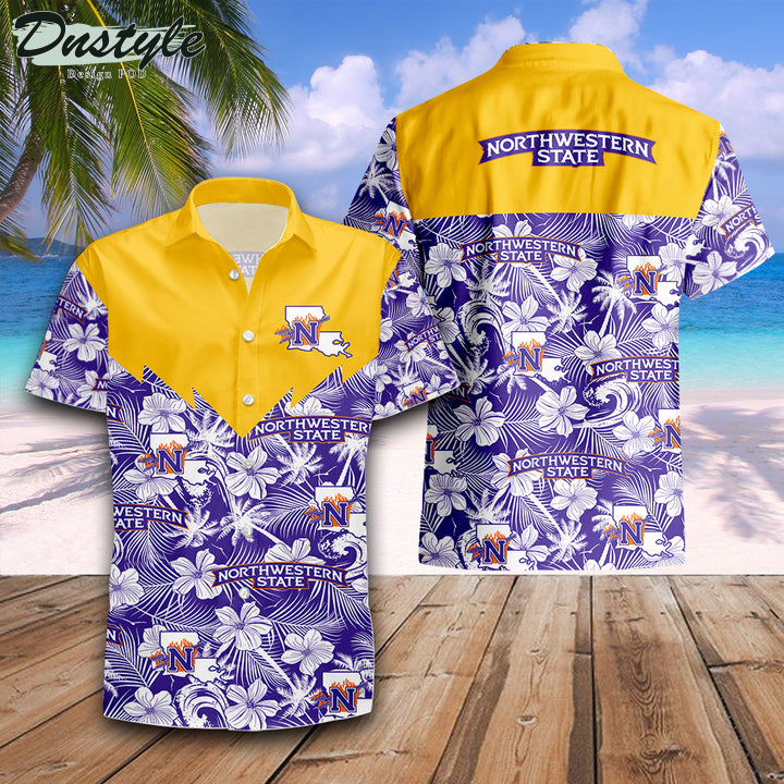 Northwestern State Demons Tropical NCAA Hawaii Shirt