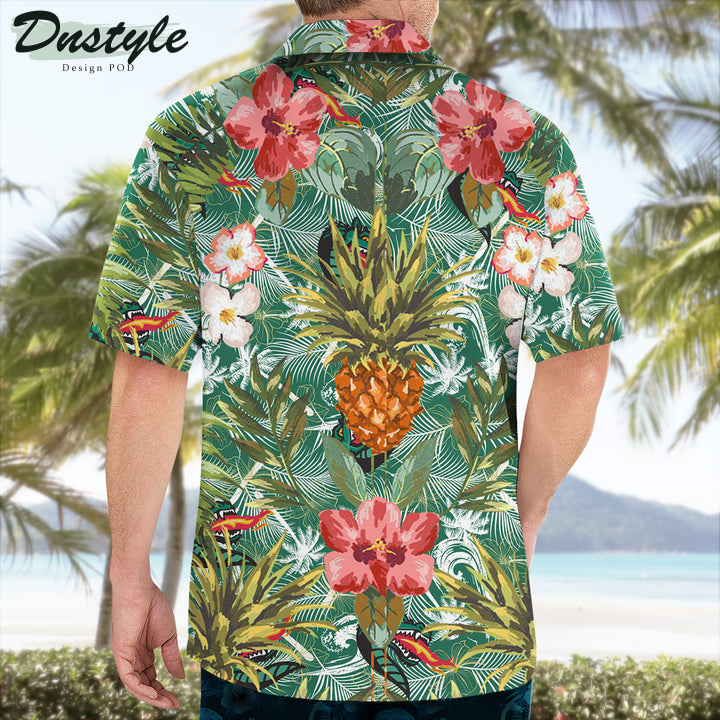 Uab Blazers Pineapple Tropical Hawaiian Shirt