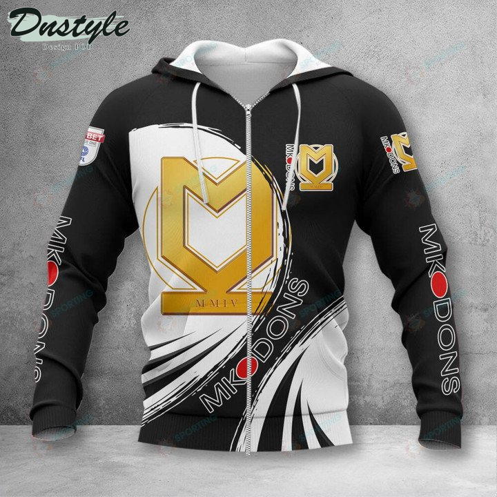 Milton Keynes Dons 3d Print Hoodie Tshirt