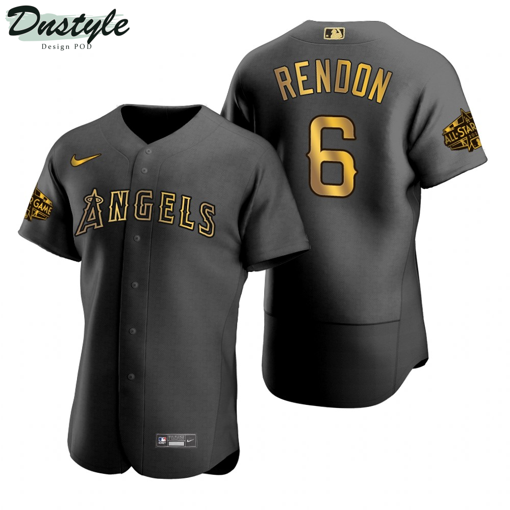 Los Angeles Angels Anthony Rendon Authentic Black 2022 MLB All-Star Game Jersey