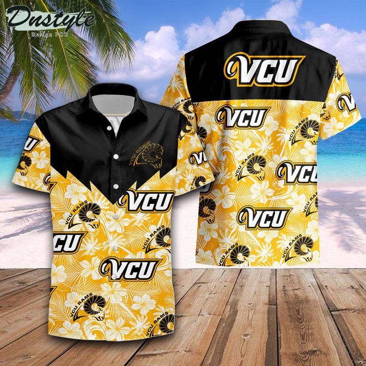 Virginia Commonwealth Rams Tropical NCAA Hawaii Shirt