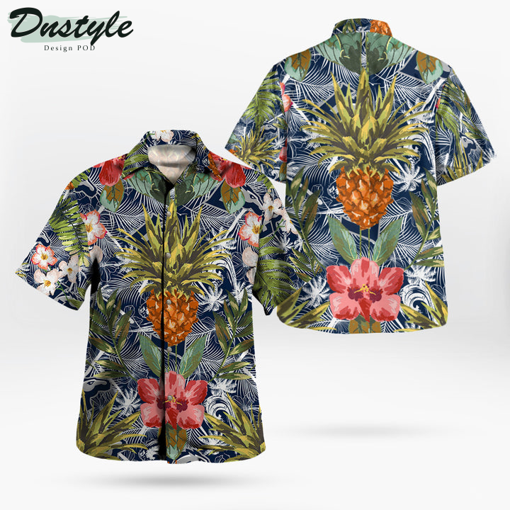 Louisville Cardinals Pineapple Tropical Hawaiian Shirt