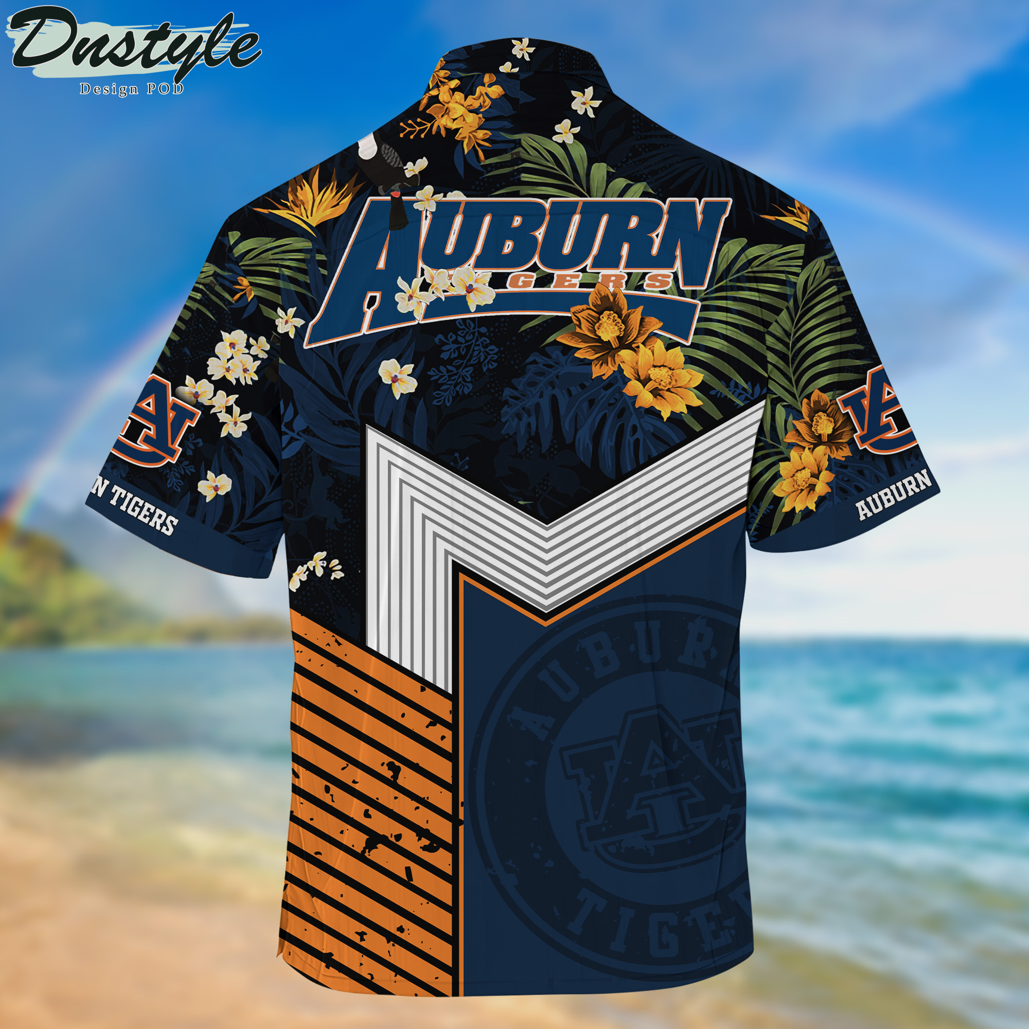 Auburn Tigers Tropical New Collection Hawaii Shirt And Shorts