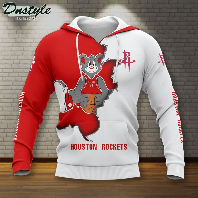 Houston Rockets NBA 3d Hoodie