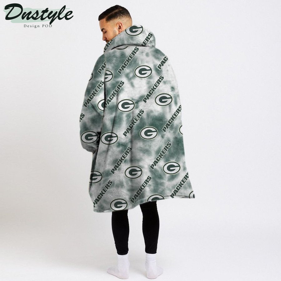 Green Bay Packers Blanket Hoodie