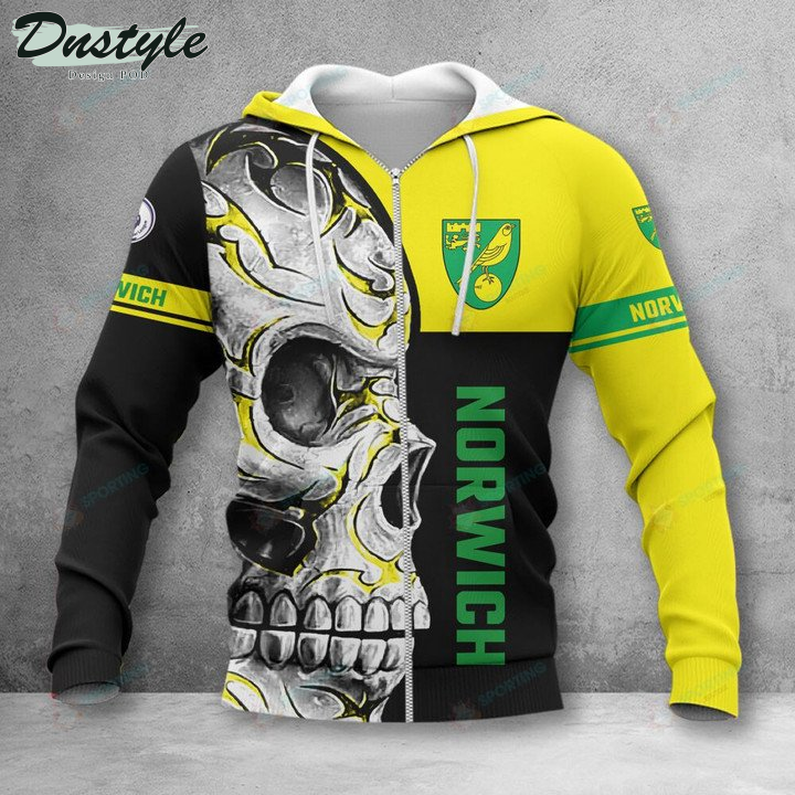 Norwich City 3d Print Hoodie Tshirt