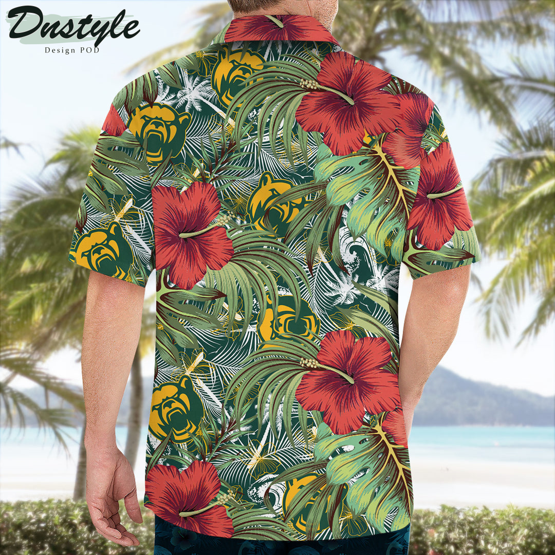 Baylor Bears Hibiscus Tropical Hawaii Shirt