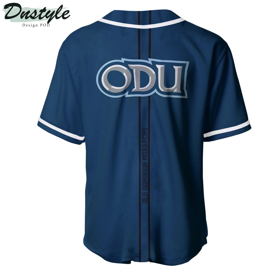 Old Dominion Monarchs Custom Name Baseball Jersey