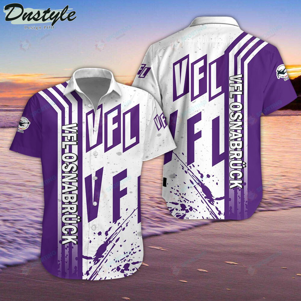 VFL Osnabruck Purple Hawaiian Shirt