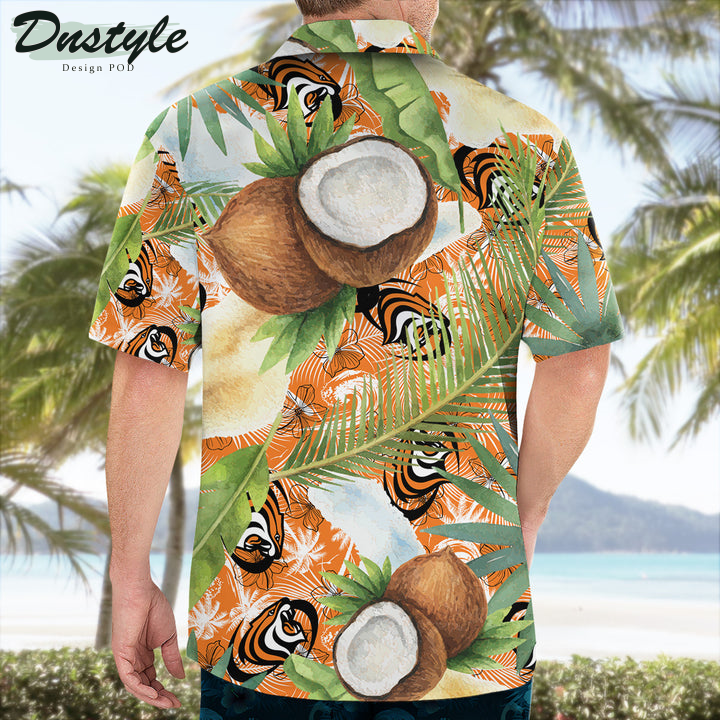 Pacific Tigers Coconut Tropical Hawaiian Shirt