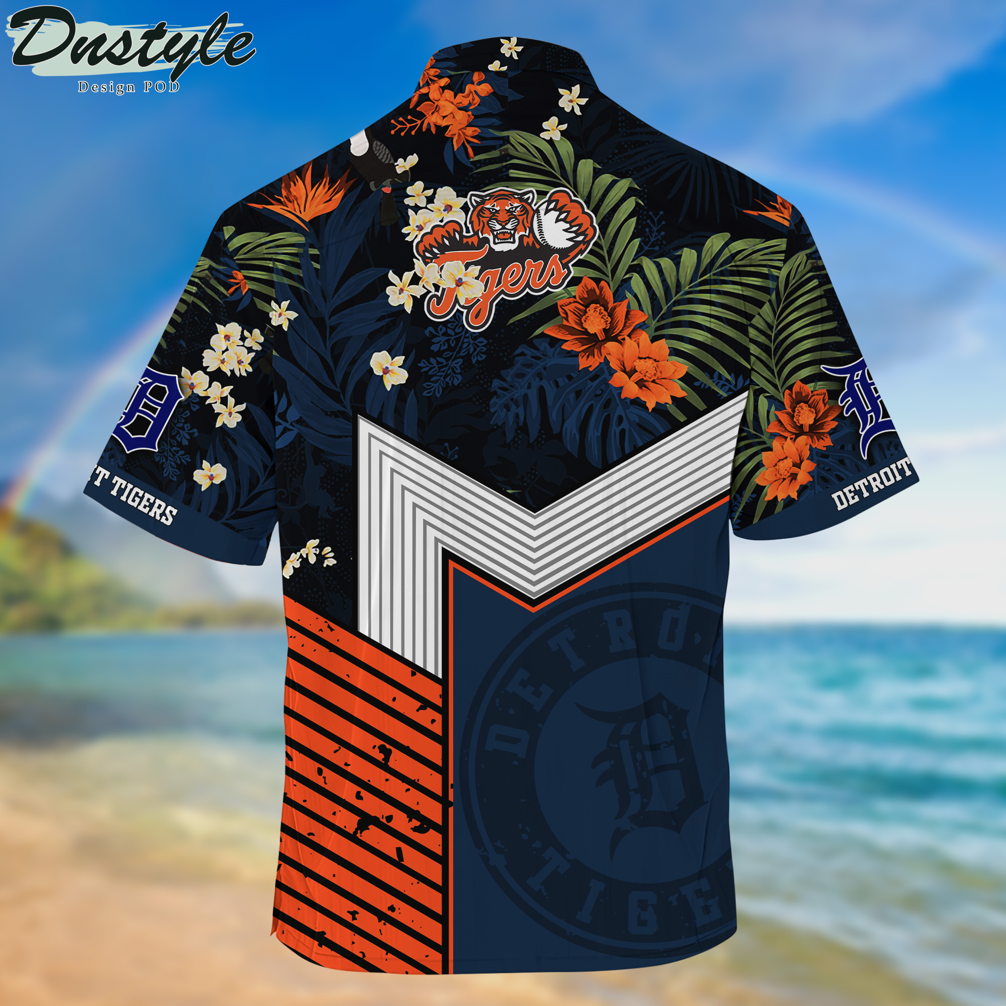 Detroit Tigers Tropical New Collection Hawaii Shirt And Shorts